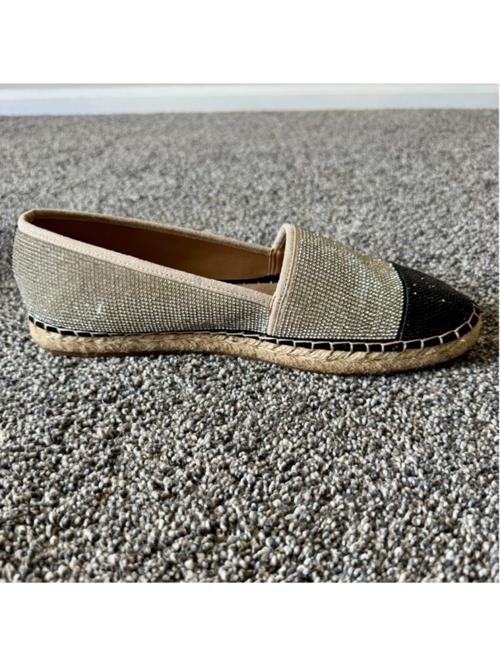 INC INTERNATIONAL CONCEPTS CORVINA RHINESTONES BLING ESPADRILLES SIZE 11 - Picture 7 of 14